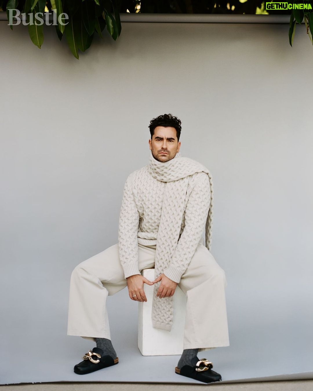 Dan Levy - 507.2K Likes - Talked to the great @peelebanana about the confusion of processing good news in a bad year. Expecting a hefty therapy bill from the incred @bustle team. And yes, working with @internetbby was a fucking dream. ❤️ (link in bio)
Photographer: @internetbby⠀
Stylist: @dereksroche⠀
Grooming: @milesjeffrieshair⠀
Art Director: @ehover⠀
Bookings: @specialprojectsmedia⠀
Videographer: @samrmiron⠀
VP Of Fashion: @tiffanyreid⠀
VP Of Creative: @karen.hibbert
Magical Wizardress: @meganzehmer