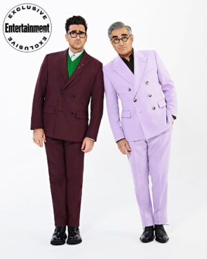 Dan Levy Instagram - It’s Eug looking dapper as hell for me. Thank you, @entertainmentweekly. ❤️