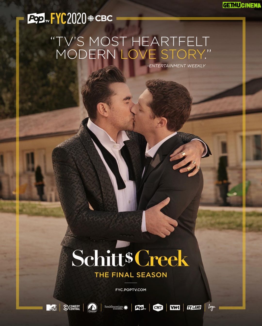 Dan Levy - 357.1K Likes - Because the Emmy voting window is almost closed and I’m so fucking proud of this show. #FYC