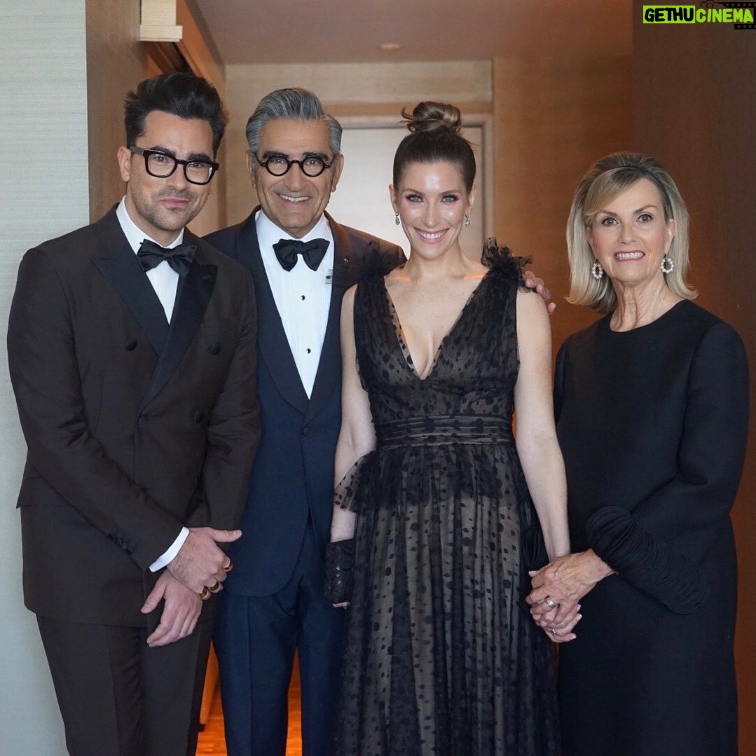 Dan Levy - 488.3K Likes - Happy Mother’s Day to this amazing powerhouse and ally. Thank you for always championing the good. Love you. x #Deb4Prez