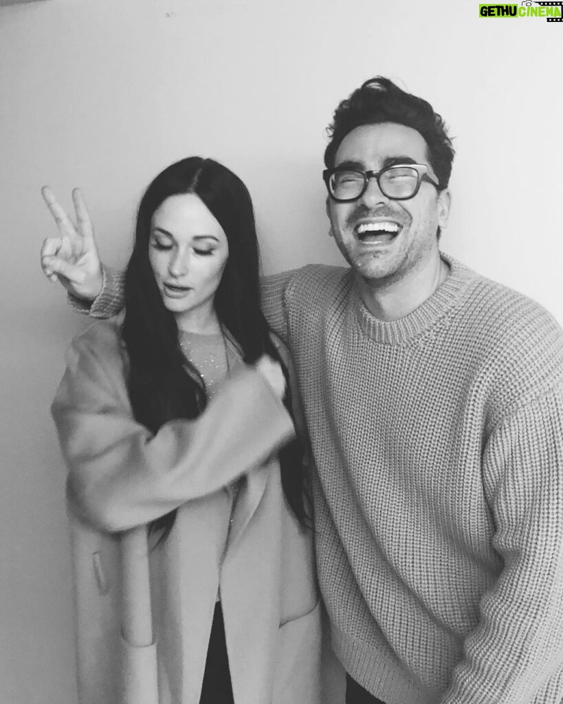 Dan Levy Instagram - Nailed it! Thanks for coming to the show last night despite a ✨raging✨ CMA hangover, @spaceykacey! See ya again real soon... ❤️😉🎄 Nashville, Tennessee
