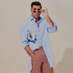 Dan Levy Instagram - When in doubt, wear pajamas. @outmagazine