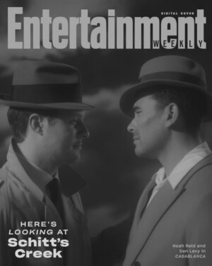 Dan Levy Instagram - Thank you @entertainmentweekly for choosing to celebrate this relationship over three different covers. I would have been very comforted by these images as a kid. Surreal that I got to be a part of it. ❤️
