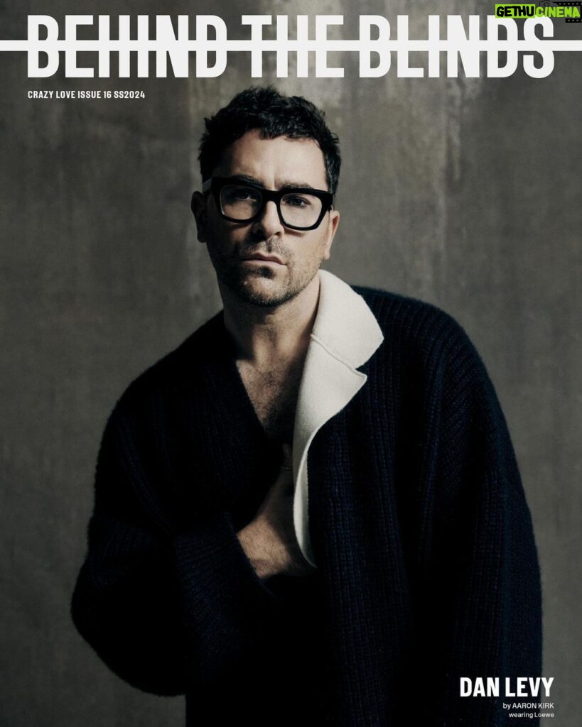 Dan Levy Instagram - DAN ❤ Dan Levy @instadanjlevy — the actor, writer and director behind the moving Netflix film, Good Grief — is the very first star our new SS24 CRAZY LOVE issue. For Levy, working on his debut feature has become a form of therapy. Throughout the writing process, Levy was coming to terms with important losses in his life, creating a love letter to those who are gone and a story which gives real estate to the significance of adult friendships. We spoke to him about the emotional process of bringing the movie to life, the joys of shooting in Paris and making queer stories with a happy ending. _ Pre-order the issue now to read the whole conversation > Link in Bio. The SS24 Crazy Love issue will be out from mid-March in Paris and all around the world shortly after. _ Dan Levy @instadanjlevy is captured by @aarondanielkirk & styled by @ryanwohlgemut He’s wearing @loewe by @jonathan.anderson _ In conversation with @pm.onufrowicz Photography by Aaron Kirk @aarondanielkirk Fashion by Ryan Wohlgemut @ryanwohlgemut EIC Michael Marson @badmickey Casting by Imagemachine Cs @imagemachine_cs Production by Lindsey Michelle Gardner @lindseymgardner Production Designer Montana Pugh @not.thestate at @mhs_artists Grooming by Nicole Elle King @nicoleellemakeup at @thewallgroup Digitehc Art Division @art.davison.photo Behind the scenes videographer Jazz Jansen @yazzjansen Photographer’s assistant Keegan Keith @keegan_keith Stylist’s assistant Naomi Phillips @_naomi_phillips NYC Wardrobe assistant Gabe Bass @thegabebass Production assistant Andrea Scanniello @hashbrownmami666 _ #BehindTheBlindsMagazine #DanLevy #GoodGrief #CrazyLoveIssue #BTB16