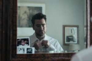 Dan Levy Instagram - Very proud to share the first images from my film, Good Grief. Jan 5 on Netflix.