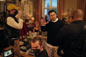 Dan Levy Instagram - Very proud to share the first images from my film, Good Grief. Jan 5 on Netflix.