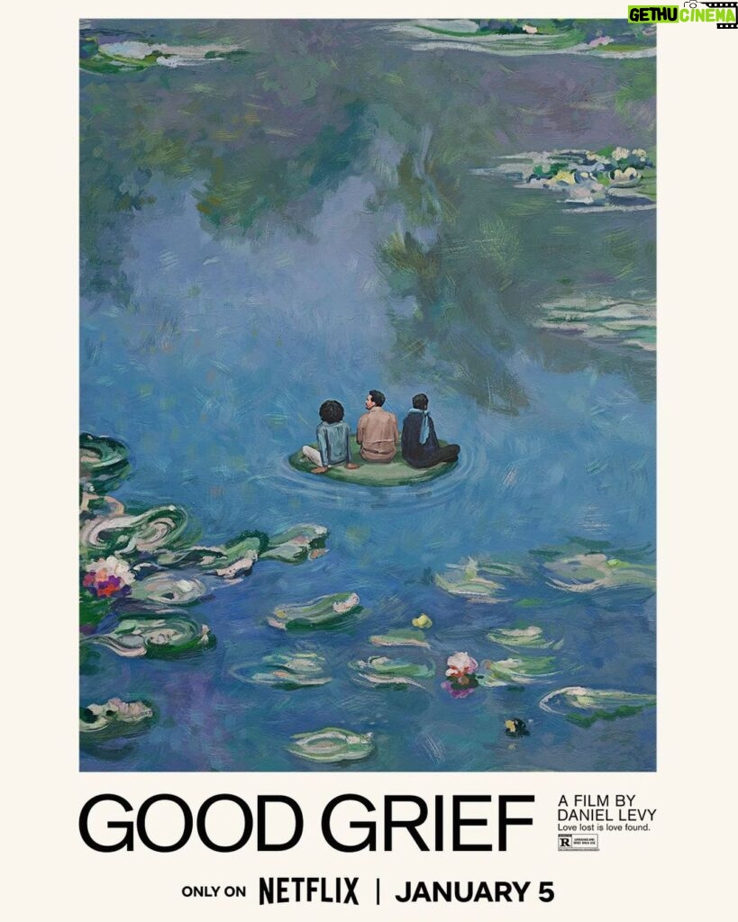 Dan Levy Instagram - *EXCLUSIVE* Official @doyrivative designed poster for Dan Levy’s directorial debut, Good Grief. Co-starring Levy, Ruth Negga, Himesh Patel, Luke Evans and Celia Imrie. Streaming on @netflix this Friday.  #GoodGriefFilm