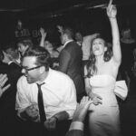 Dan Levy Instagram – My sister got married this weekend. This is absolutely not a photo of us screaming the lyrics to S Club Party on the dance floor. Love you, @sarahplevy. 

📷 @copelandphoto