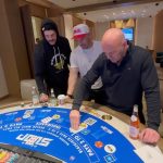 Dana White Instagram - WAIT TILL THE END…. @_willcompton falls victim to peer pressure from @taylorlewan & @danawhite