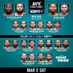 Dana White Instagram - #UFCVegas87 prelims are LIVE in 30 minutes on ESPN+!