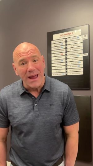 Dana White Instagram - If you don’t know, now you know. @jairzinho.rozenstruik vs @shamil_gaziev265 is LIVE TOMORROW on @espn+ at 4pmET #UFCVegas87
