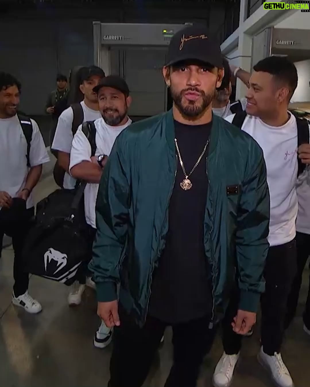 Dana White Instagram - @panteraufc has arrived to the arena! #UFCMexico