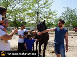 Dani Rovira Instagram - • @fundacionochotumbao Qué inmensa es la felicidad que sentimos cuando la energía puesta en una causa se materializa en la realidad. 💫 ¡Justo lo que hemos vivido con @salvandopeludos_elcampito! 🐗🐶 

Nuestros patronos @danirovira y @d10solano han visitado las instalaciones recién ampliadas gracias a la recaudación del espectáculo solidario 'Faltándonos al respeto'. 🎭 

Podríamos hablar de la cantidad recaudada -8.027 euros, ¡GRACIAS! 🙌-, pero el significado es mucho mayor: bienestar y seguridad para decenas de animales. 🐈

Gracias a nuestros amigos del alma @arturogcampos, @jj_vaquero e @inakiurrutia por subirse al escenario con nuestro cofundador y hacer magia desde el humor y la solidaridad. 🫶

En estas 📷 podéis ver un poquito más de esta visita. 🧡 ¡GRACIAS por ayudarnos una vez más a ayudar!

#Ochotumbao