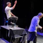Dani Rovira Instagram – Qué felices fuimos el Viernes y el Sábado en Bilbao. Dos llenos de piel de gallina. Público espectacular. GRACIAS.
@mianofavorito 
@arturogcampos 

@manquitaproduc 

@javitatay3 Teatro Campos Eliseos. Bilbao