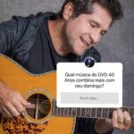 Daniel Instagram - Qual música do DVD 40 Anos combina mais com seu domingo? ❤️🎶