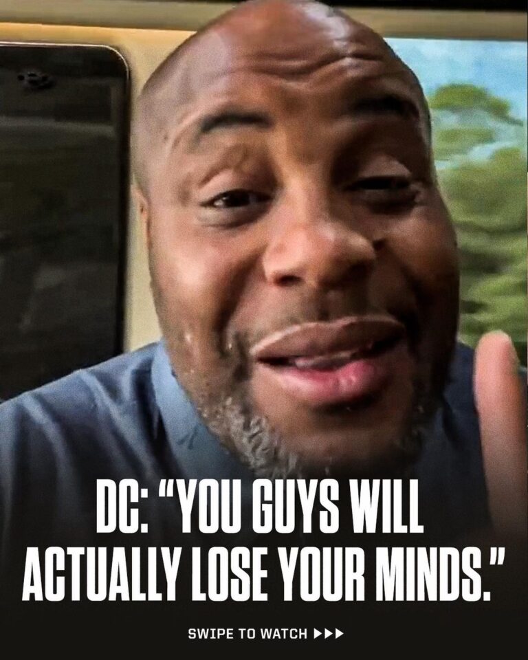 Daniel Cormier Instagram - DC on the potential new co-main event for #UFC294 🤯 (via @dc_mma)