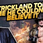 Daniel Cormier Instagram - I spoke to Sean Strickland before we left Sydney hear about that conversation. I’ve also seen that in my post fight reaction I made excuses for Izzy. I address it in my latest YouTube video. Live at 7:30 Eastern/430 Pacific link in my bio.