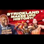 Daniel Cormier Instagram - Last night I saw one of the greatest upsets in ufc history. I sat next to that octagon shocked. What a performance by the new champion Sean Strickland! This and so much more in my instant reaction video that will be live in just over an hour. You don’t wanna miss it. Live at 12 am eastern /9 am pacific. The link is in my bio