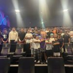 Daniel Cormier Instagram - I wanna thank @wbpictures for giving the @mhraiderslive 12u team the advance screening of @bluebeetle the boys absolutely loved it. What a great movie. Thank you guys so much. #DCBlueBeetle #BlueBeetle opens everywhere on Friday. Make sure you guys check it out. So lucky to be able to do these.