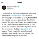 Daniel Cormier Instagram - @americanair get your people right fuck man! I can’t believe this shit. I have fighter meetings in morning !
