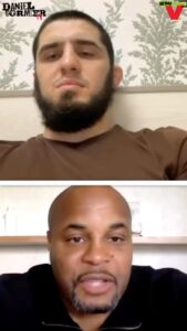 Daniel Cormier Instagram - Today is the day , we drop part 2 of the @islam_makhachev check in. This dude is out of his mind. In this one he talks everything from the BMF title fight between gaethje and Porier to the wrestling world. Make sure you guys check it out. 6pm eastern 3 pm pacific link in bio