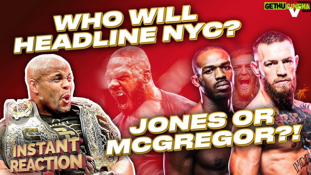 Daniel Cormier Instagram - I get into the Madison Square card, hearing some rumors as to who is gonna headline one of the biggest cards of the year. Hear my thoughts live now on my YouTube channel. Link in my bio
