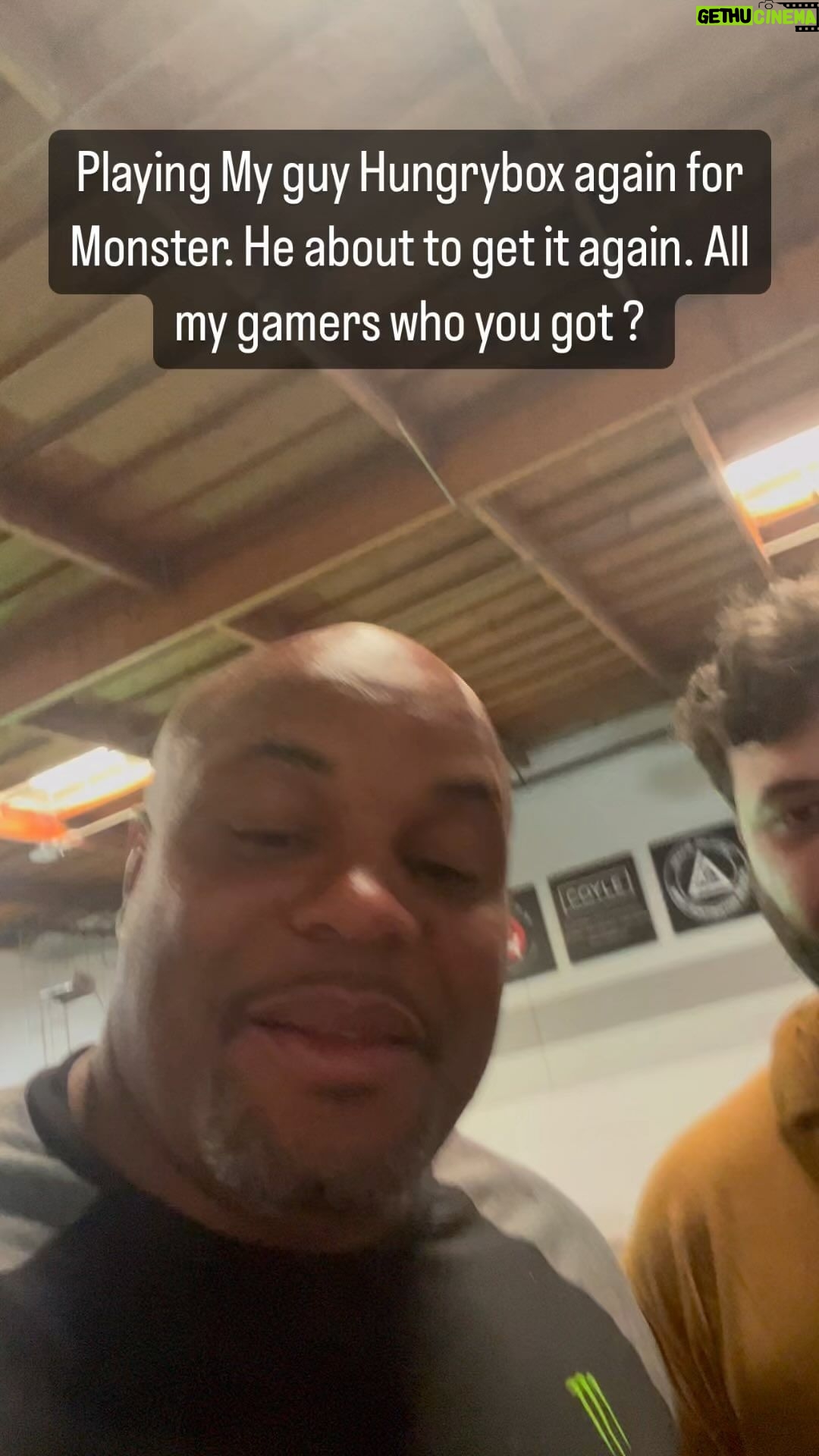 Daniel Cormier Instagram - He about to get it again!!!!