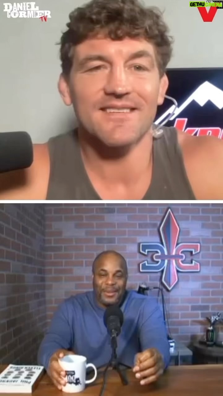 Daniel Cormier Instagram - So I caught with Funky yesterday and I had to ask why you coming at your wife with insults bruh. That and much more. Link in my bio @benaskren @amyaskren1 ckme@get your boy