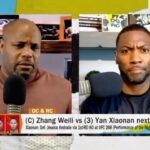 Daniel Cormier Instagram – We are live, today we discussed UFC 288. We also talked about what’s next for the Champion Aljamain Sterling. We also look forward to the massive flyway Title Fight between.Weili and and xionan. And your boys got some memories from China. Tap in  link in my bio.