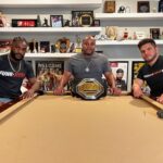 Daniel Cormier Instagram - A year ago I took the Funkmaster to Henry CeJudo house. It was all fun and games when it was just a thought. Tonight we finally get the pay off. Talk about a slow build. They were friendly here but watch the timeline. From this to DC and RC and my check ins this week. These guys don’t like each other. Check out all the content surrounding this massive fight on my YouTube channel and at Espnmma for the DC&RC interview. @funkmastermma @henry_cejudo #ufc288 @thevolumesports my YouTube link to interviews is in my bio