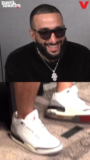 Daniel Cormier Instagram - I almost got them Jordan’s off of @bullyb170 lol. He takes on Gilbert Burns tonight and he had a lot to say. He thinks it’s gonna look easy. Tap into my last check in of the week as we are finally at UFC288. Link in my bio. Live at 10:30 Easter /7:30 pacific @thevolumesports (I look just like mike on that reverse layup) virtually identical