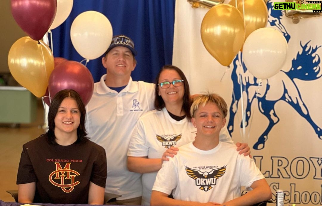 Daniel Cormier Instagram - Hey guys help me in congratulating our @gilroywrestling class of ‘23 on their college signings @doug2porter(king university) @daniel.glenn_ (Oklahoma Wesleyan University), @valglennstagram(Colorado Mesa University) @oscar.russell.alfaro (University of the Cumberlands) , @zfierro22 (Fresno City College) , @maxx_30 (Cal Baptist University) and @ruben.lx (San Francisco State University) it’s our first 4 year kids and most kids into college in one season congrats to the kids and their families. Forever a Mustang!!! @danielcormierwrestlingacademy