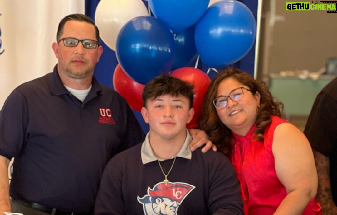 Daniel Cormier Instagram - Hey guys help me in congratulating our @gilroywrestling class of ‘23 on their college signings @doug2porter(king university) @daniel.glenn_ (Oklahoma Wesleyan University), @valglennstagram(Colorado Mesa University) @oscar.russell.alfaro (University of the Cumberlands) , @zfierro22 (Fresno City College) , @maxx_30 (Cal Baptist University) and @ruben.lx (San Francisco State University) it’s our first 4 year kids and most kids into college in one season congrats to the kids and their families. Forever a Mustang!!! @danielcormierwrestlingacademy