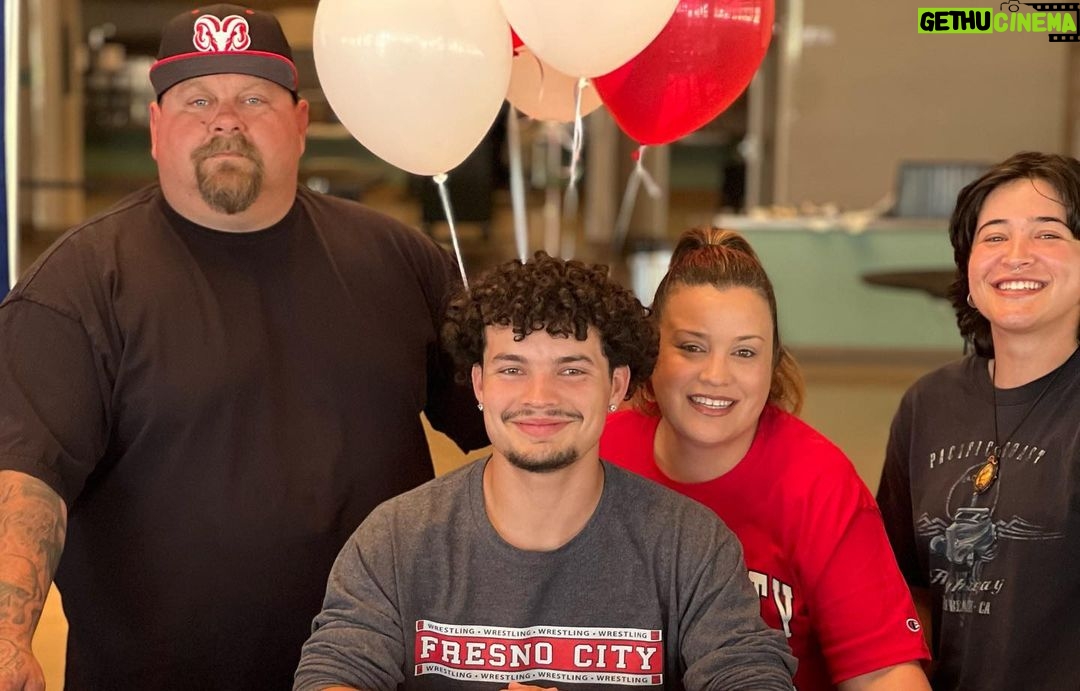 Daniel Cormier Instagram - Hey guys help me in congratulating our @gilroywrestling class of ‘23 on their college signings @doug2porter(king university) @daniel.glenn_ (Oklahoma Wesleyan University), @valglennstagram(Colorado Mesa University) @oscar.russell.alfaro (University of the Cumberlands) , @zfierro22 (Fresno City College) , @maxx_30 (Cal Baptist University) and @ruben.lx (San Francisco State University) it’s our first 4 year kids and most kids into college in one season congrats to the kids and their families. Forever a Mustang!!! @danielcormierwrestlingacademy