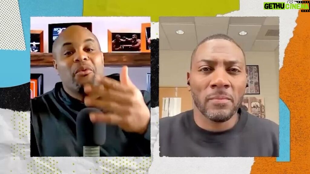 Daniel Cormier Instagram - Guys make sure you watch the last DC&RC. . What a time I had doing the show with RC. Loved seeing his growth and his passion for MMA. Today we filmed our last show make sure you guys check it out. Live at the link in my bio! @realrclark @espnmma