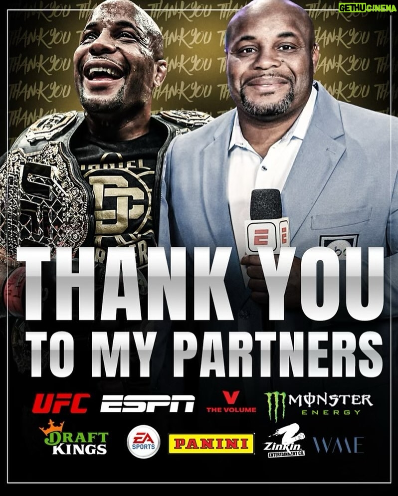 Daniel Cormier Instagram - As we end the year I wanna give a massive thanks to all the great companies and people I get to partner with. I am a lucky man to be living the life I live. What a year 2023! @needingart