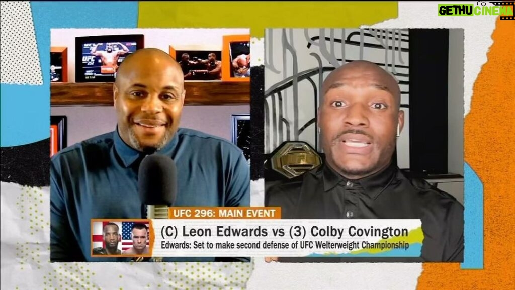 Daniel Cormier Instagram - Today RC was dealing with family so @usman84kg sat in we talked the fights this weekend and so much more. Was also joined by Paddy the Baddy Pimblett and Chris Weidman. Show is live now at the link in my bio @espnmma @chrisweidman @theufcbaddy