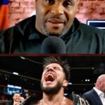 Daniel Cormier Instagram – Henry was 1000 percent wrong Tom Aspinall was groomed for that moment! Today I talk this, also Tom said that Jones should relinquish title, how can he make this happen ? I have a few ideas for him. Also is Dricus tougher than Khamzat? Sean Strickland thinks so! Live at 11 am eastern/ 8 am Pacific at the link in my bio! Go!