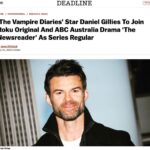 Daniel Gillies Instagram - ok, kinda late to the party with this. yes, i am in melbourne shooting this incredible show. surrounded by the most wonderful and generous co-creators in a show that i both thoroughly enjoy and deeply admire. feeling very privileged to be here. so grateful to my manager, rob marsala. can’t wait for you guys to see this on ROKU. WARNING: gonna look pretty fantastically 80s. buckle up for the ‘stache. 🪩🤍🪩