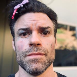 Daniel Gillies Instagram - ‘how do I look?’
‘pretty fancy’
‘fancy? like... space-warrior-fancy’

**6 year-old daughter visibly winces with glee**

‘dear god, what did you —?’
‘DADDY DON’T LOOK!’