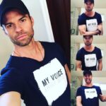 Daniel Gillies Instagram – see this shirt.
you need it now.
go to represent.com/gillies or HIT THE F*CKING LINK in my BIO.

i will personalize and sign 5 t-shirts bought in the next 24 hours.

yes. i have zero dignity.
yes. that is my shower behind me.
yes. i’ve cut up/customized the shirt.
(i didn’t do a great job. leave me alone…) all proceeds go to OXFAM and their fight to protect and care for the millions of refugees forced to flee South Sudan. 
my voice.
our fight.
love,
dg.