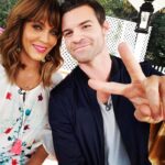 Daniel Gillies Instagram – met this mischief, today.

charming to meet you @nicoleariparker.