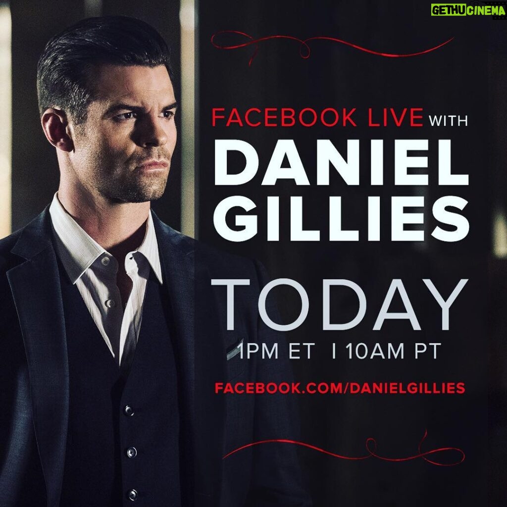 Daniel Gillies Instagram - PLEASE NOTE: this is for the 16th. posting this now because i'm certain i'll forget in the morning. come join me, you naughty bastards. Xx dg