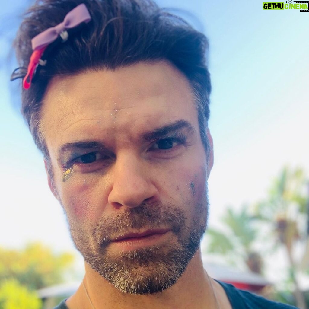 Daniel Gillies Instagram - ‘how do I look?’ ‘pretty fancy’ ‘fancy? like... space-warrior-fancy’ **6 year-old daughter visibly winces with glee** ‘dear god, what did you —?’ ‘DADDY DON’T LOOK!’
