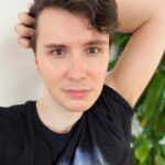 Daniel Howell Instagram - lockdown locks length how do we feel