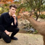 Daniel Howell Instagram - i feel like she only wanted me for my crackers Kyoto and Nara, Japan