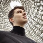Daniel Howell Instagram - oh heck a turtleneck The Hive at Kew Gardens