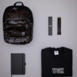 Daniel Howell Instagram - back to class with sass ugh crop sweater / notebook / sarcastic stationery / sequin bag 📝 now on shop.danielhowell.com ✨