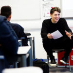 Daniel Howell Instagram - spent the day chatting to students at a school about the internet and how it affects our mental health (a lot) then surprised an assembly with @kensingtonroyal @professorgreen and @thevamps nbd (if you’re interested in what went down and what i spoke about check out @stopspeaksupport 👌) Ark Burlington Danes Academy