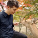 Daniel Howell Instagram - i feel like she only wanted me for my crackers Kyoto and Nara, Japan